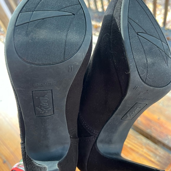 Fioni Faux Suede Tie High Heel Women’s Bootie Boots Women’s 11 NWOT - Picture 7 of 8